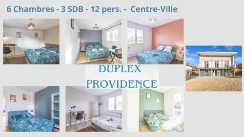 Troyes Apartment | Duplex Providence - Idéal Groupe - Confort - Parking Privé