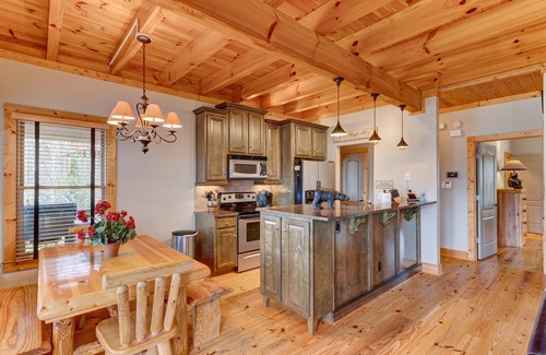 Hiawassee Cabin | Eagle Ridge Overlook-Hot Tub-Fireplace- Amazing View