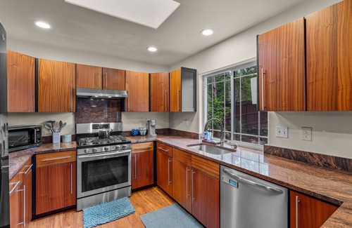 Larkspur House | East Bend Home w/Deck + Trail Access