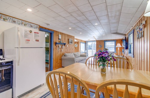 East Wareham Cottage | East Wareham Waterfront Cottage w/Private Dock!