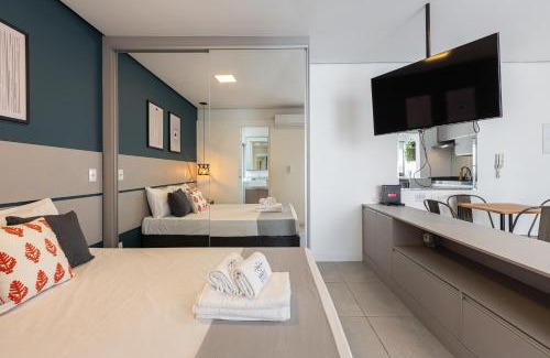 Campo Belo Apartment | Easy Star - Lindo Studio aconchegante lado do Aero Congonhas - KU02H