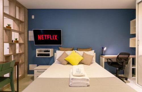 Campo Belo Apartment | Easy Star - Studio encantador ao lado Aero - LJ01H