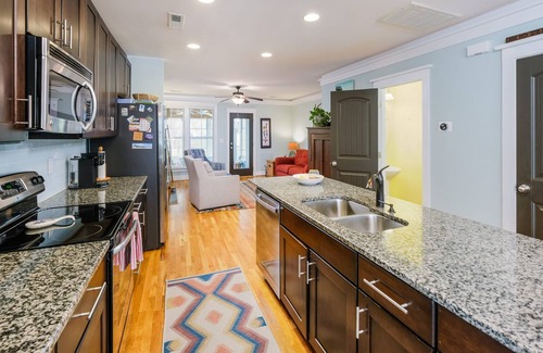 Davidson House | Eclectic 3BR Steps to Main Street With a Patio