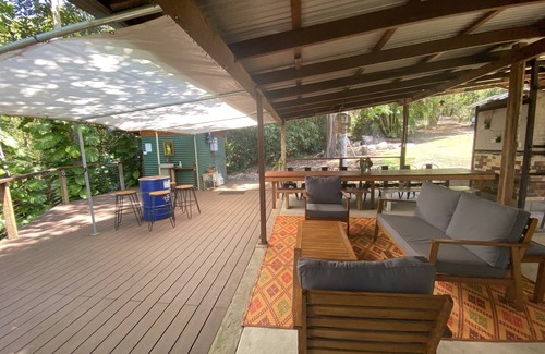 Byfield Cottage | Eco Deck Double Swag Tent