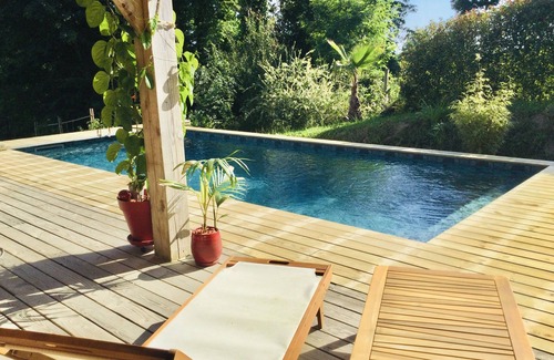 Saint-Laurent-de-Gosse Villa | Eco-lodge Villa on Stilts-Swimming pool/Bikes/Plancha- near Bayonne and Hossegor