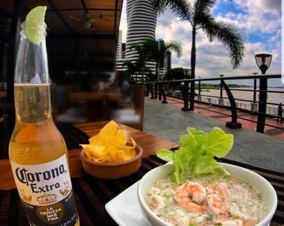 Puerto Santa Ana Apartment | Ecuabook Penthouse Jacuzzi Riverfront 11012