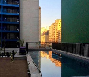 Bela Vista Apartment | Ed Brasil apto Resort com garagem, AC no 17 andar