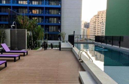 Bela Vista Apartment | Ed Brasil apto Resort com garagem, AC no 17 andar