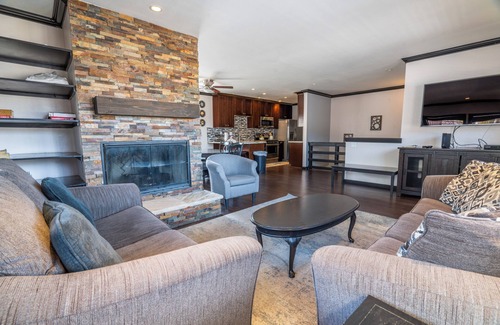 June Lake Condo | Edgewater #16, Condominium with both lake and mountan views!