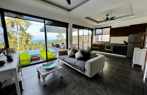 Hua Thanon Villa | Effet Mer, villa G 3 chambres, piscine et vue mer