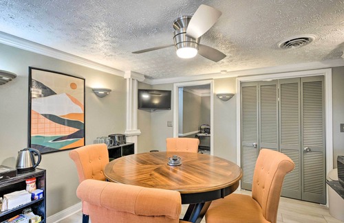 Greenville Apartment | Efficiency Apt: Shared Conference Room, Patio