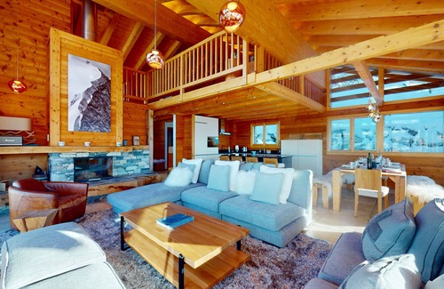 Veysonnaz Ski Chalet | Egg SAUNA & LUXURY chalet 16 pers
