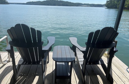 Gainesville House | Eight Sandals - Lakefront home on Lanier w/dock, hot tub, fire pit and game room