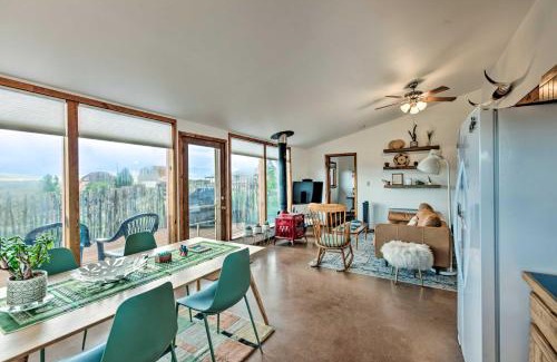 Taos House | El Prado Duplex with Deck and Grill - 4 Mi to Town!