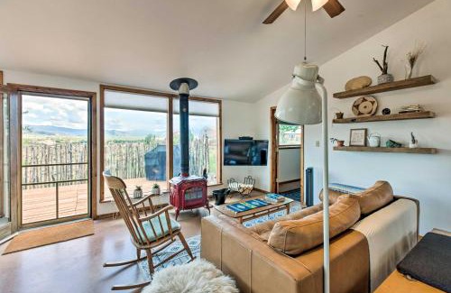 Taos House | El Prado Duplex with Deck and Grill - 4 Mi to Town!