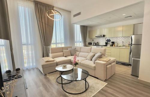 Dubai Production City Apartment | Elegant 1BR Midtown Near City Center Meaisem by Vibel