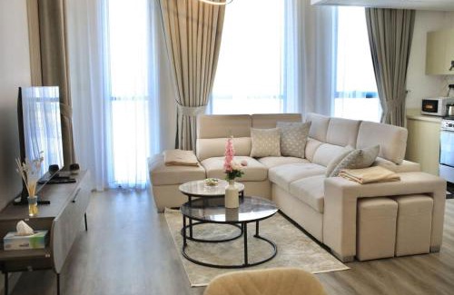 Dubai Production City Apartment | Elegant 1BR Midtown Near City Center Meaisem by Vibel