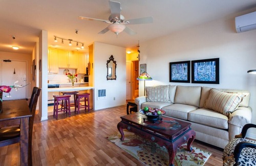 Crown Point Condo | Elegant Bay View Condo with bikes, good location