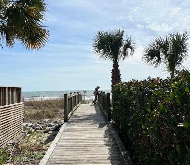 Cherry Grove Beach Apartment | Elegant Coastal Getaway Spacious 3BR Chelsea House