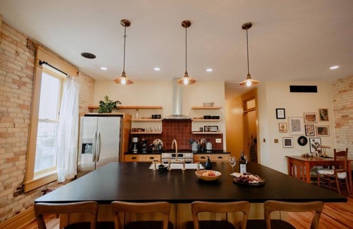 Traverse City Apartment | Elegant Downtown Escape in a Historic Landmark