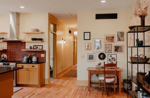 Traverse City Apartment | Elegant Downtown Escape in a Historic Landmark