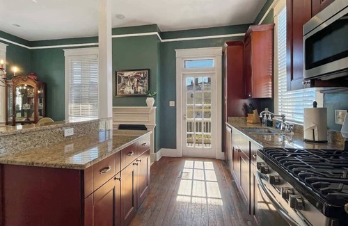 Savannah Victorian District House | Elegant Historic Home, Steps from Forsyth