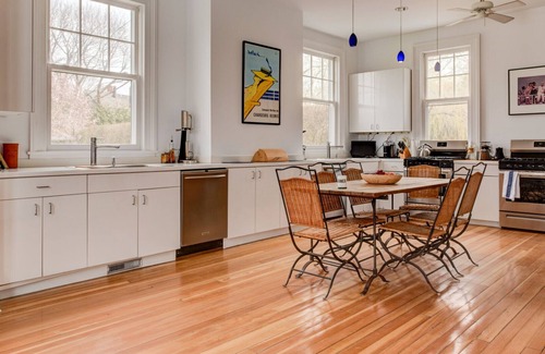 Water Mill House | Elegant Watefront home with Oversized Gunite Heated Pool, Tennis, Living.