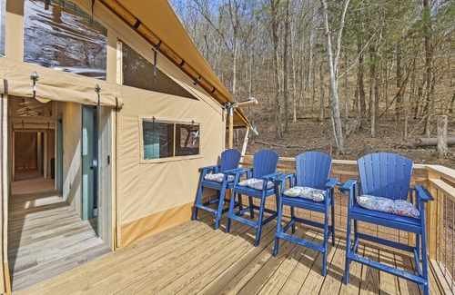 Newport RV Rental | Elevated Glamping Near PF, GBurg and Asheville