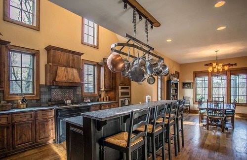 Newland House | Elk Camp Lodge - Luxury, Hot Tub, Game Room, Outdoor Fireplace