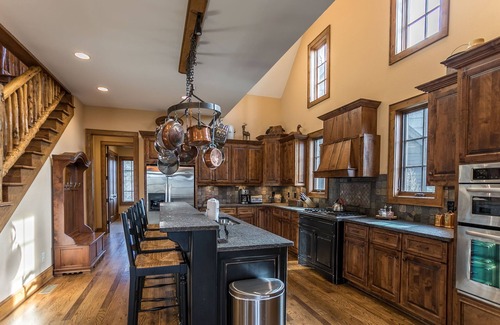 Newland House | Elk Camp Lodge - Luxury, Hot Tub, Game Room, Outdoor Fireplace