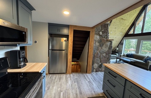 Little Valley Ski Chalet | Ellicottville Newly Remodeled A-Frame 4.7 Miles From the Village with a hot tub!