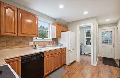 Morrisville House | Elmore Meadows: 3 br, peaceful country setting, wood stove, a/c, firepit!