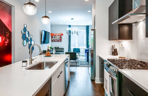 Nashville House | Elvis-themed 13 Beds Rooftop City Views