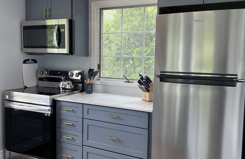 Empire House | Empire Beach House - Lake Michigan cottage with firepit, grill & furnished deck