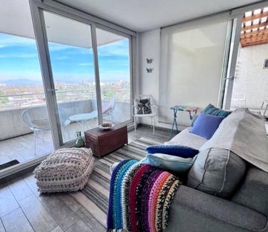 Apoquindo Apartment | En Los Dominicos, con azotea, 1D