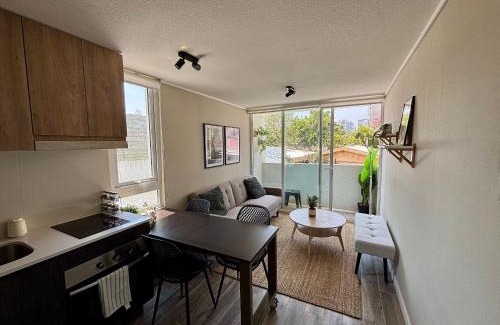 Nunoa Apartment | Encantador e Iluminado Departamento, Ñuñoa