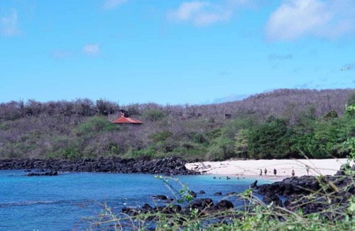 Puerto Baquerizo Moreno Apartment | Encantadora Suite a pocos pasos de playa Mann, con TV, AC, Baño, Wifi,Nevera