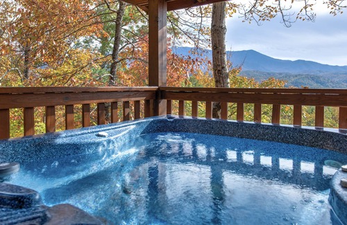 Black Bear Falls Cabin | Enchanted View Lodge