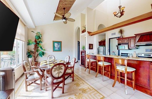 Esterillos Este Condo | Enchanting & tropical escape with pool, spacious balcony, W/D, & amazing views