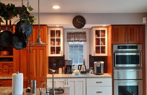 Hancock House | Enjoy a secluded shoreline home mid-way between the 2 parts of Acadia Natl Park!