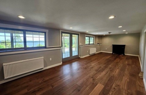 Harpswell House | Enjoy coffee & sunrise on the fabulous waterfront porch at a Harpswell retreat!