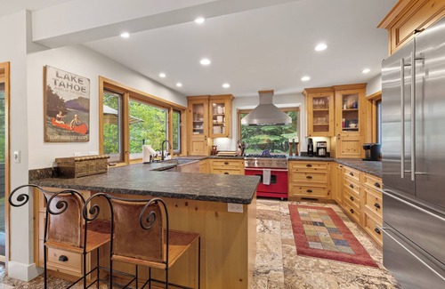 Olympic Valley Cabin | Enjoy fun for the whole family with this eclectic mountain retreat! The hot tub is calling!