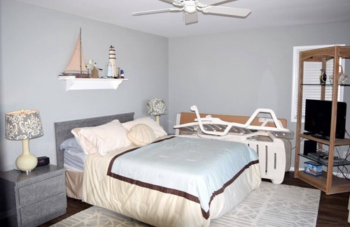 Dennisville Condo | Enjoy spectacular sunrises and sunsets from the large ocean & bay decks.