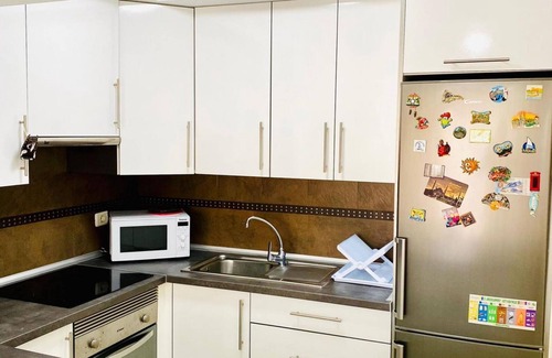 Costa Adeje Apartment | Enjoy Sunsets at Fully Equipped 2BR Oceanside View