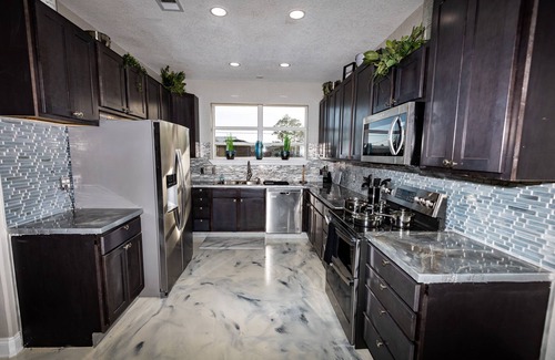Pensacola House | Enjoy this waterfront home with a pool, dock, and Blue Angels! Bring your boat!