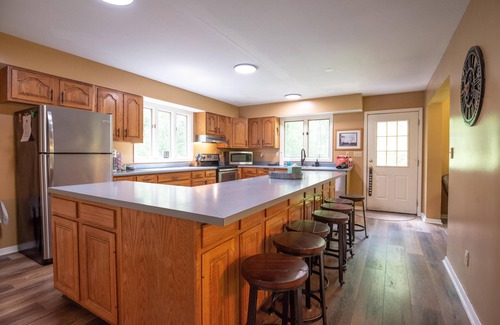 Helmsburg Cabin | Ensconced in natural beauty. The Ridge. Pet Friendly! Game Room!