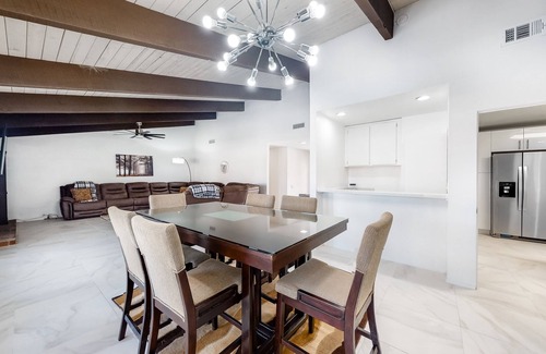 Indian Canyon House | Entertain w/Amazing Mountain View, Private Pool/Spa, Putting Green - 2 Dogs OK