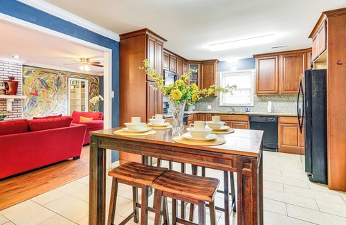 Riverdale House | Entertainment-Ready Yard: Spacious Riverdale Home