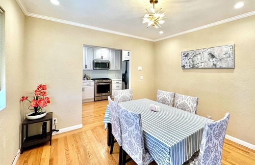 San Bruno House | Entire 3 Bedroom 2 Bath house for 6 people Near SFO/SF/Bay Area Convenient Sweet