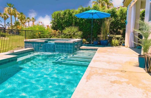 Indio House | Entire Bungalow w/Private Pool Near Palm Springs!